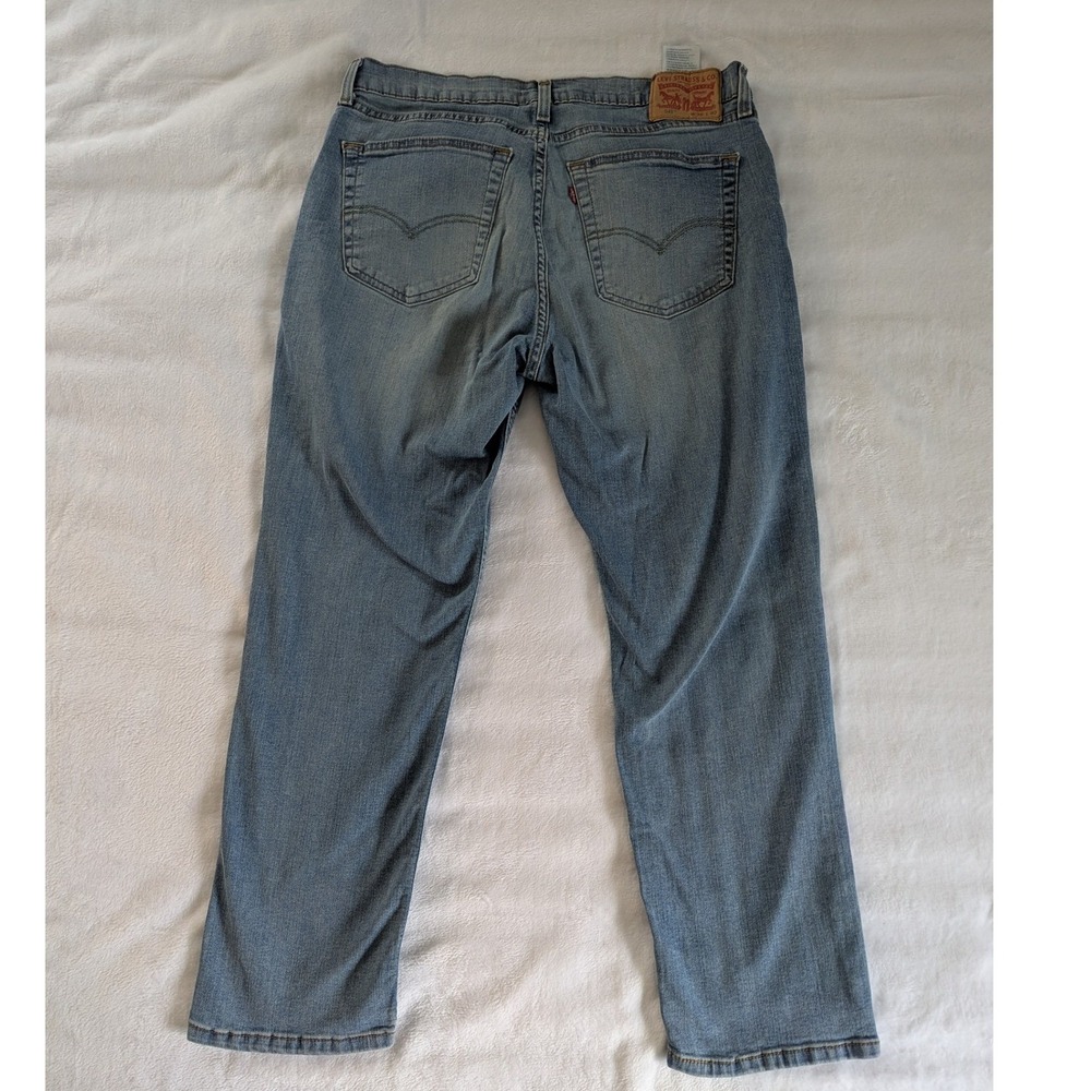Levi's 541 Athletic Taper Jeans Light Wash Denim Mens 36x30 Rugged Minimalist